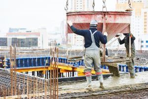 concreting construction works