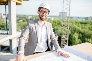 Man at Construction Site