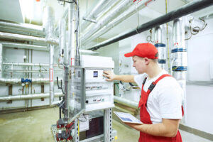 boiler heating system inspection