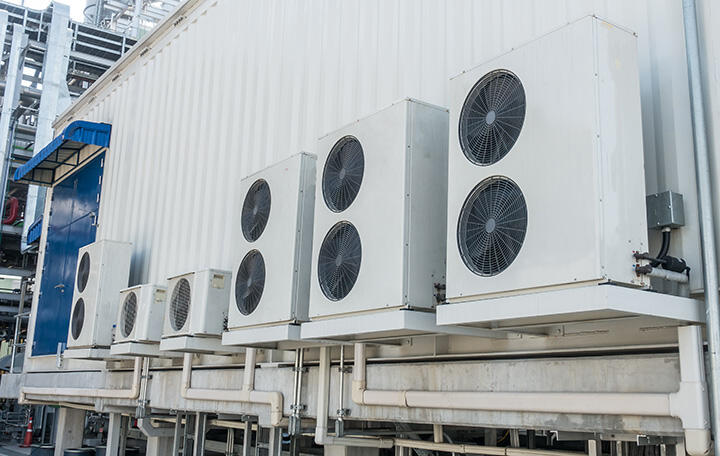 HVAC ventilation fan blades