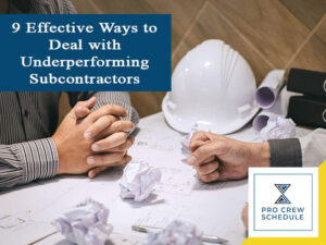 Dealing with Subcontractor