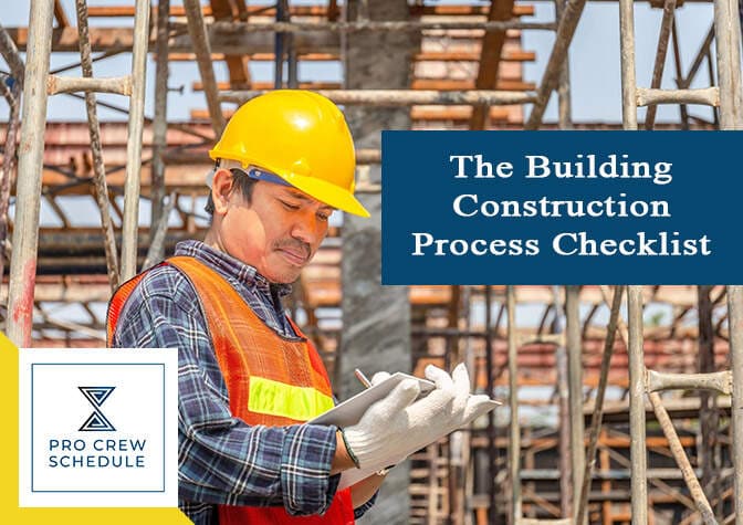 Building Construction Process Checklist