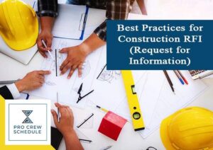 Best Practices for Construction RFI (Request for Information)