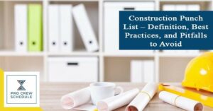 Construction Punch List