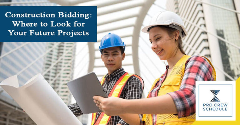 Construction Bidding: Where to Look for Your Future Projects
