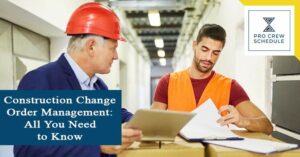 Construction Change Order Management