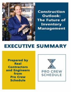 Construction Outlook The Future of Inventory Management