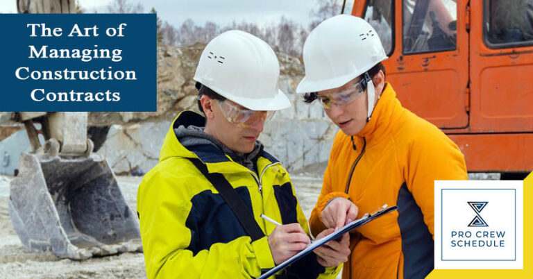 The Art of Managing Construction Contracts