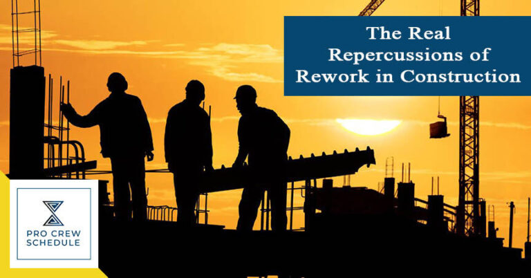 The Real Repercussions of Rework in Construction